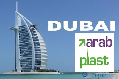 Arab Plast Dubai 2023 Plastik ve Kauçuk Sanayi Fuarı