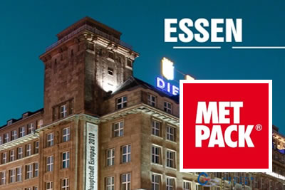 MetPack Essen 2023 Ambalaj, Paketleme Ekipmanları Fuarı