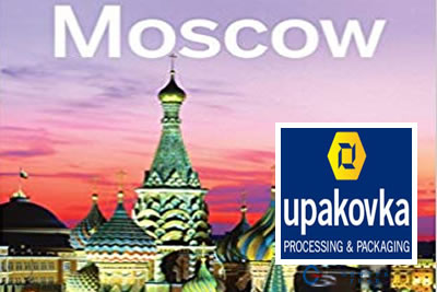 Upakovka Moskova 2022 Ambalaj, Paketleme Ekipmanları Fuarı